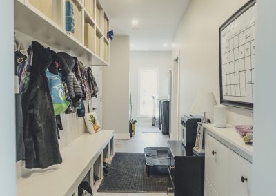 Mudroom custom build